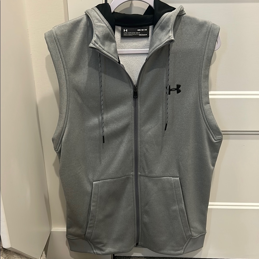 Under Armour Charcoal Sleeveless Vest